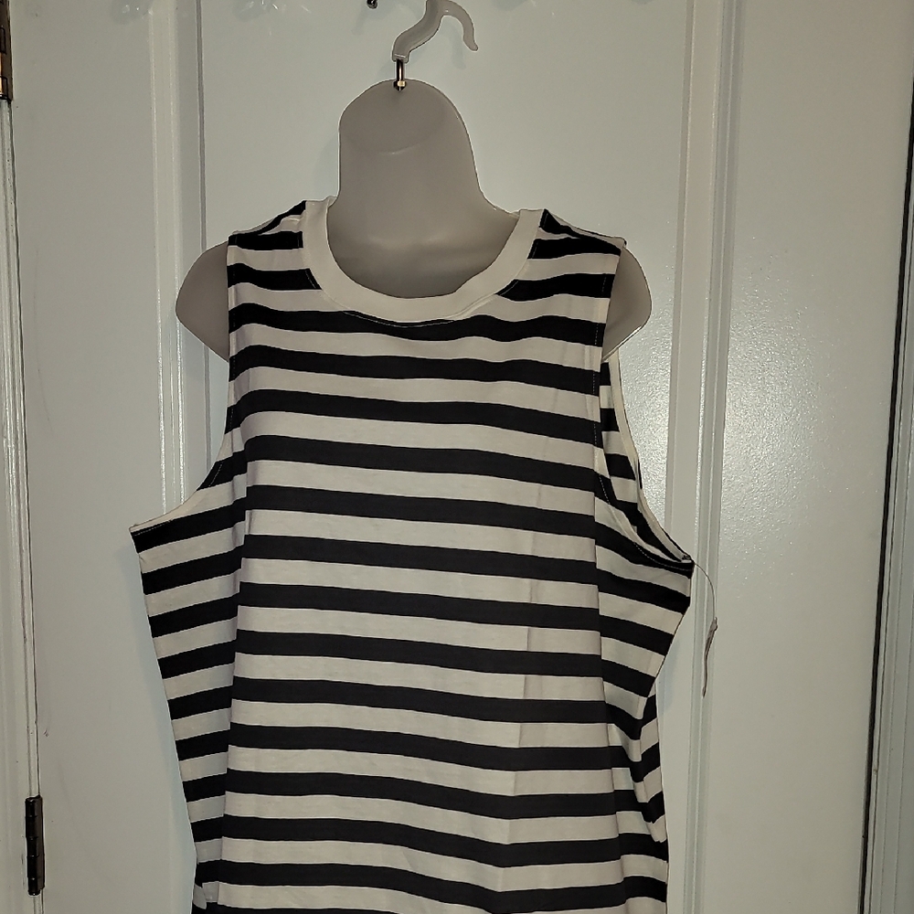 Old Navy Vintage Sleeveless Mini T-Shirt Dress Sz: XL Petite NWT - Picture 4 of 6